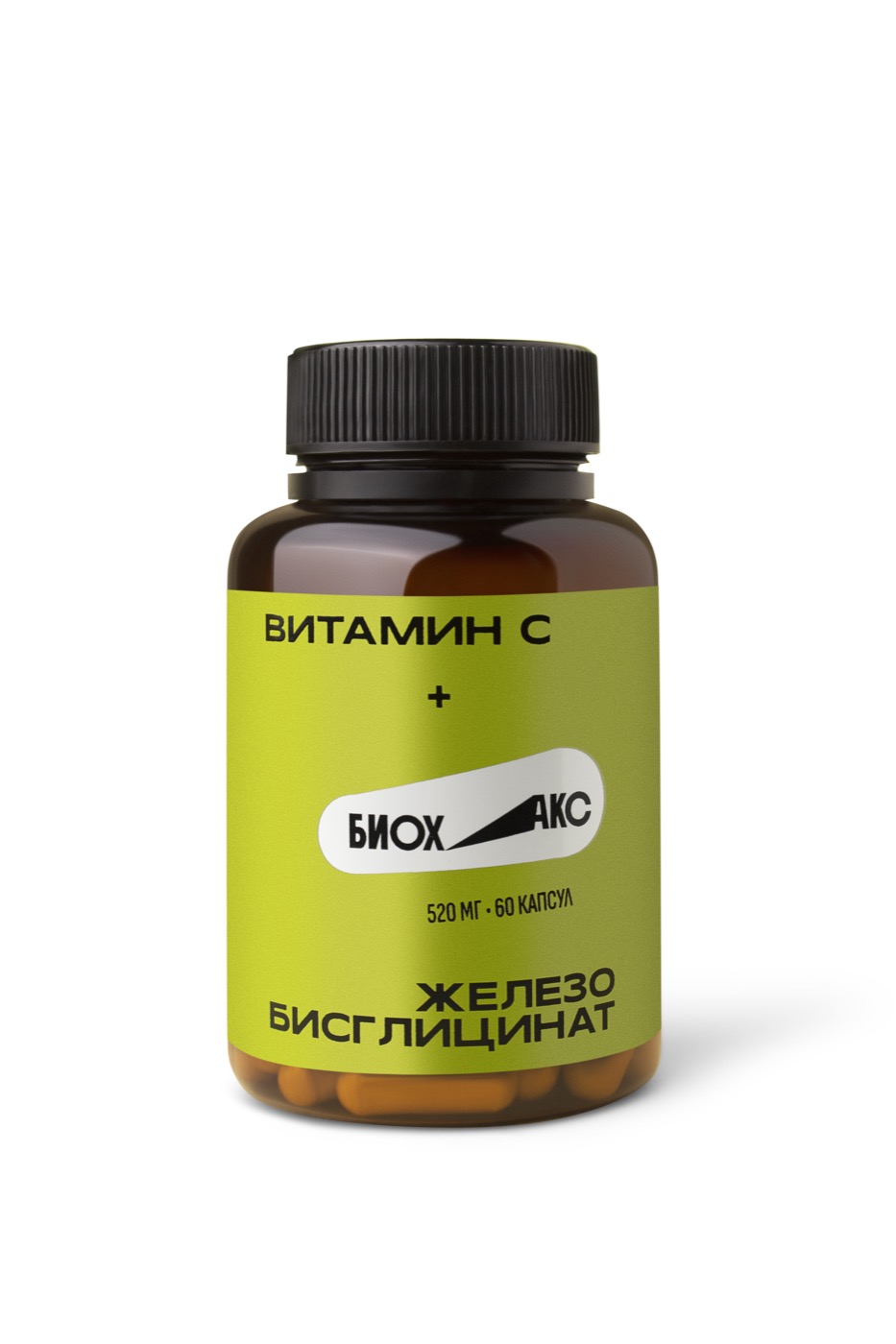 FE (Bisglycinate) + Vitamin C — Банка